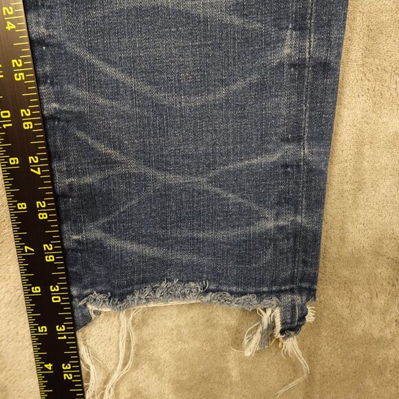 American Eagle Jeans Slim Distressed Extreme Flex Jean Men's 31x32 Blue Denim - Picture 4 of 12